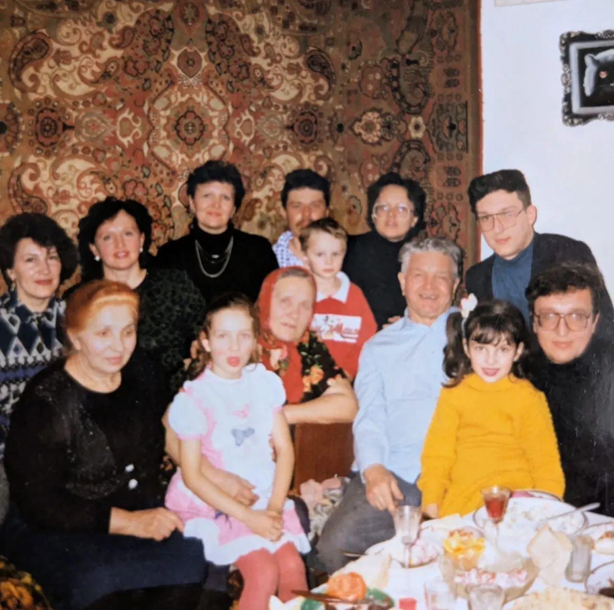 Баржаки и Романовы за общим столом